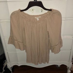 Nude blouse